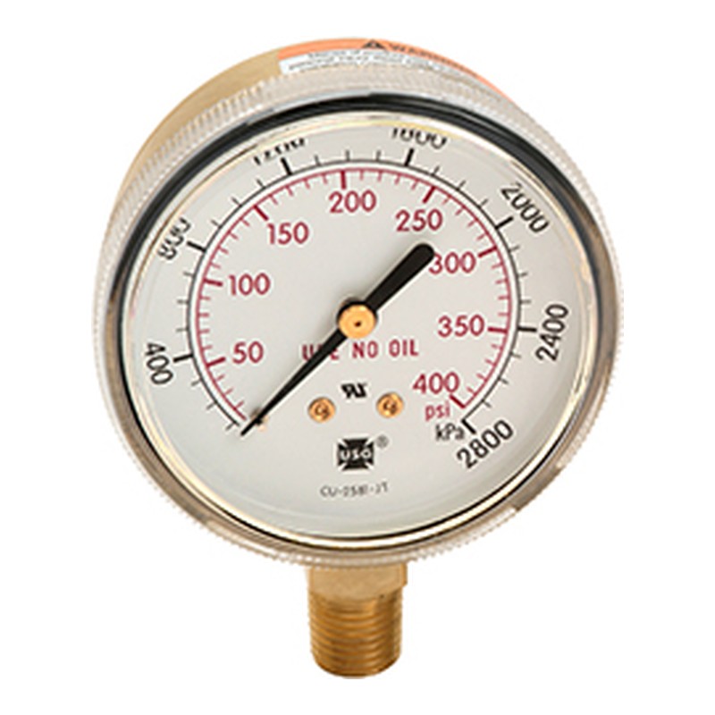 Ametek U.S. Gauge 600 Series Welding & Compressed-Gas Regulator Gauges # 600