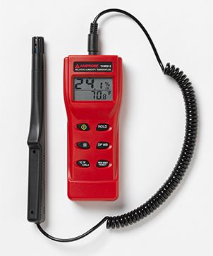 Amprobe RH, Temperature, DP, Wb with Flex Probe Meter # THWD-5