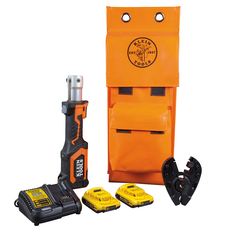 Klein Battery-Operated Bolt Cutter, Steel, 2 AH # BAT207T5