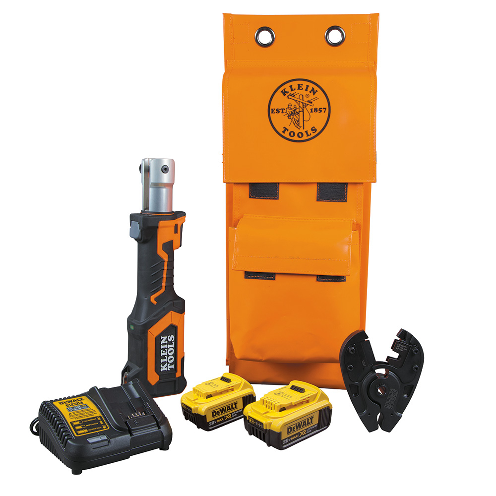 Klein Battery-Operated Bolt Cutter, Steel, 4 AH # BAT207T54H