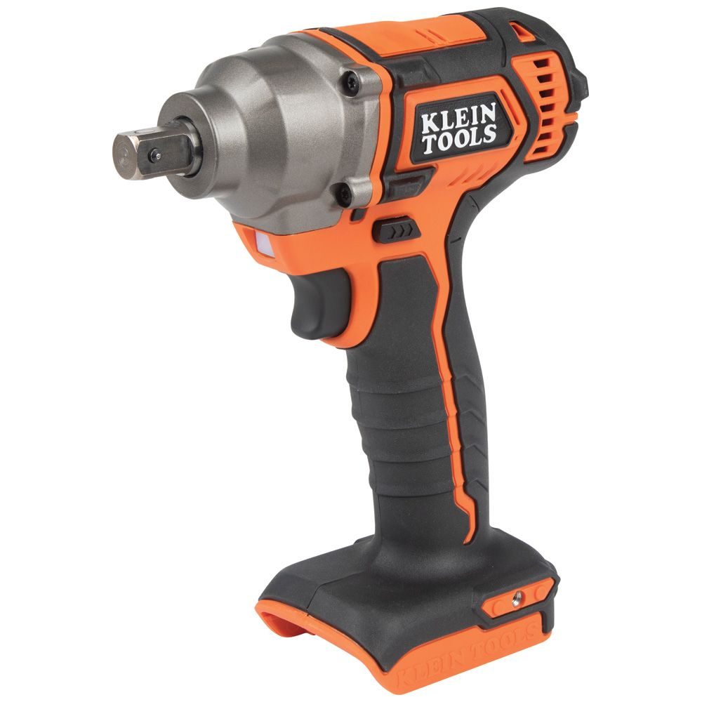 Klein Battery-Operated Compact Impact Wrench, 1/2-Inch Detent Pin, Tool Only # BAT20CW