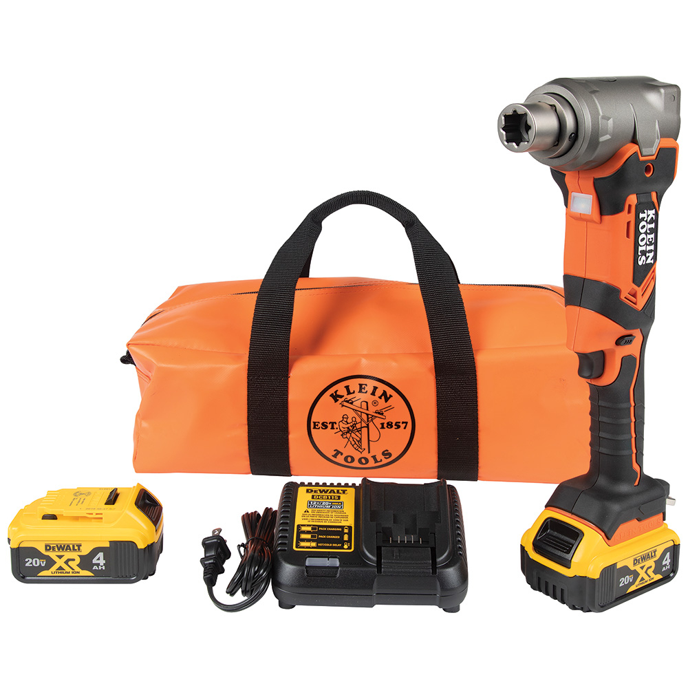 Klein 90-Degree Impact Wrench Kit # BAT20LW1