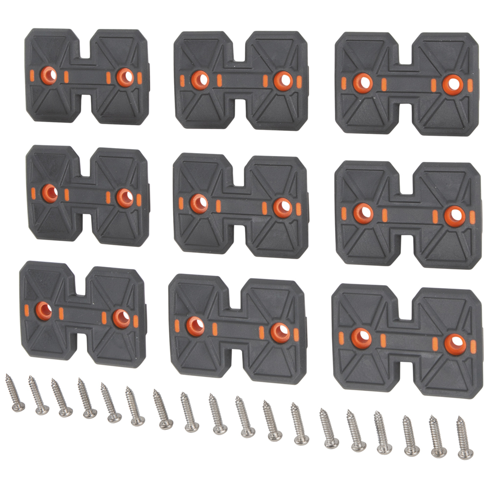 Klein Hard Tool Module Flaps, Rail System, 9-Pack # BCRP05