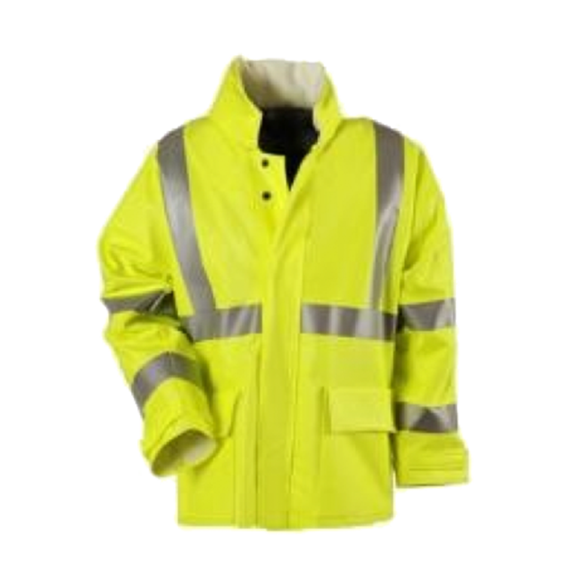 Cementex 4.6 Cal Hi-Vis Cl2 Mesh Vest with Zipper: 2XL # CHVMV2Z-3X
