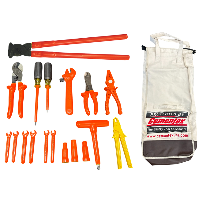 Cementex 18 Piece EV First Responder Tool Kit # EVTK-18