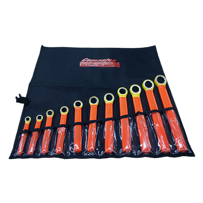 Cementex 11-Piece Metric Box Wrench Set # IBEWS-11M