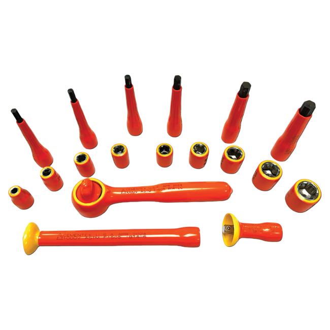 Cementex 18-Piece 1/4" Square Drive Socket Set # ISS14-18