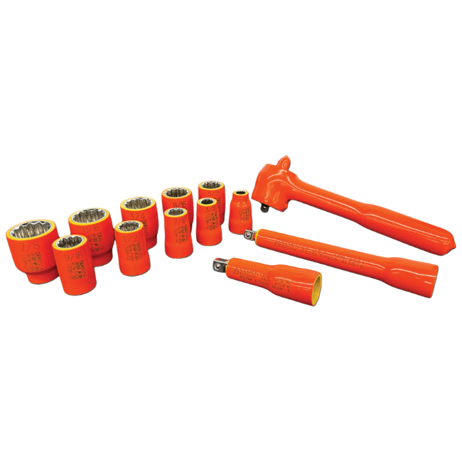 Cementex 11-Piece 3/8" Square Drive Socket Set # ISS38-11