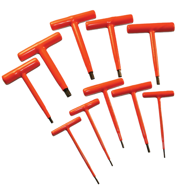 Cementex 10-Piece Metric Thandle Wrench Set # MHKS-10T