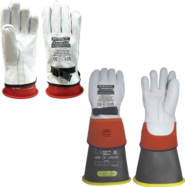 Cementex Class 2 14" Glove Kit: 10 Black # IGK2-14-10B