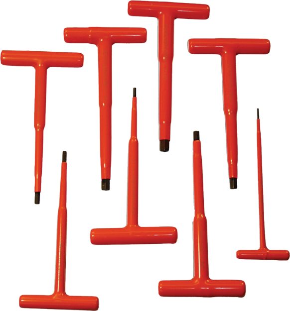 Cementex 7-Piece T-Handle Hex Wrench Set 5/16-3/4 # HKS-7T340
