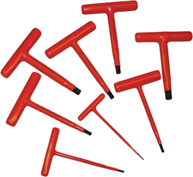 Cementex 8-Piece 9" T-Handle Hex Wrench Set # HKS-8T916L