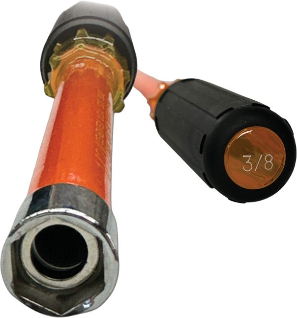 Cementex 1/4" Bare Head Nut Driver: 3" Shank # ND140-CG-BH
