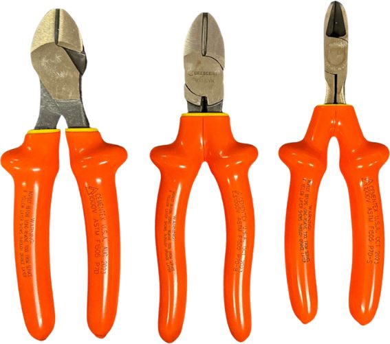 Cementex 7" Slim Box Joint Diagonal Pliers # P7D-S