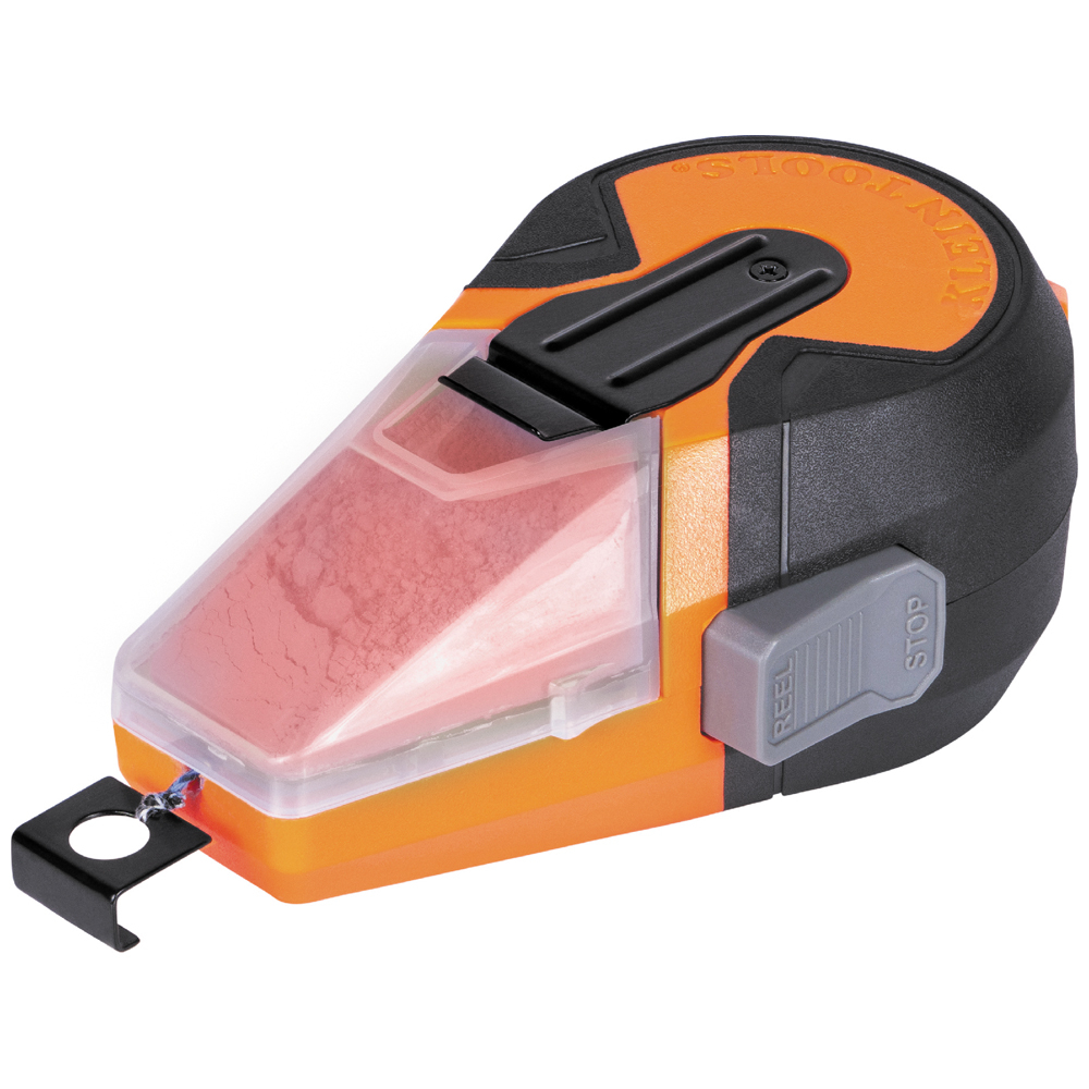Klein Auto-Retracting Chalk Line with Red Chalk # CHLK50R