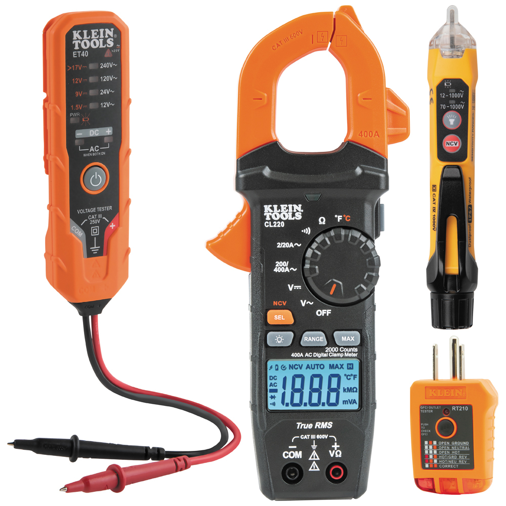 Klein Premium Meter Electrical Test Kit # CL220VP