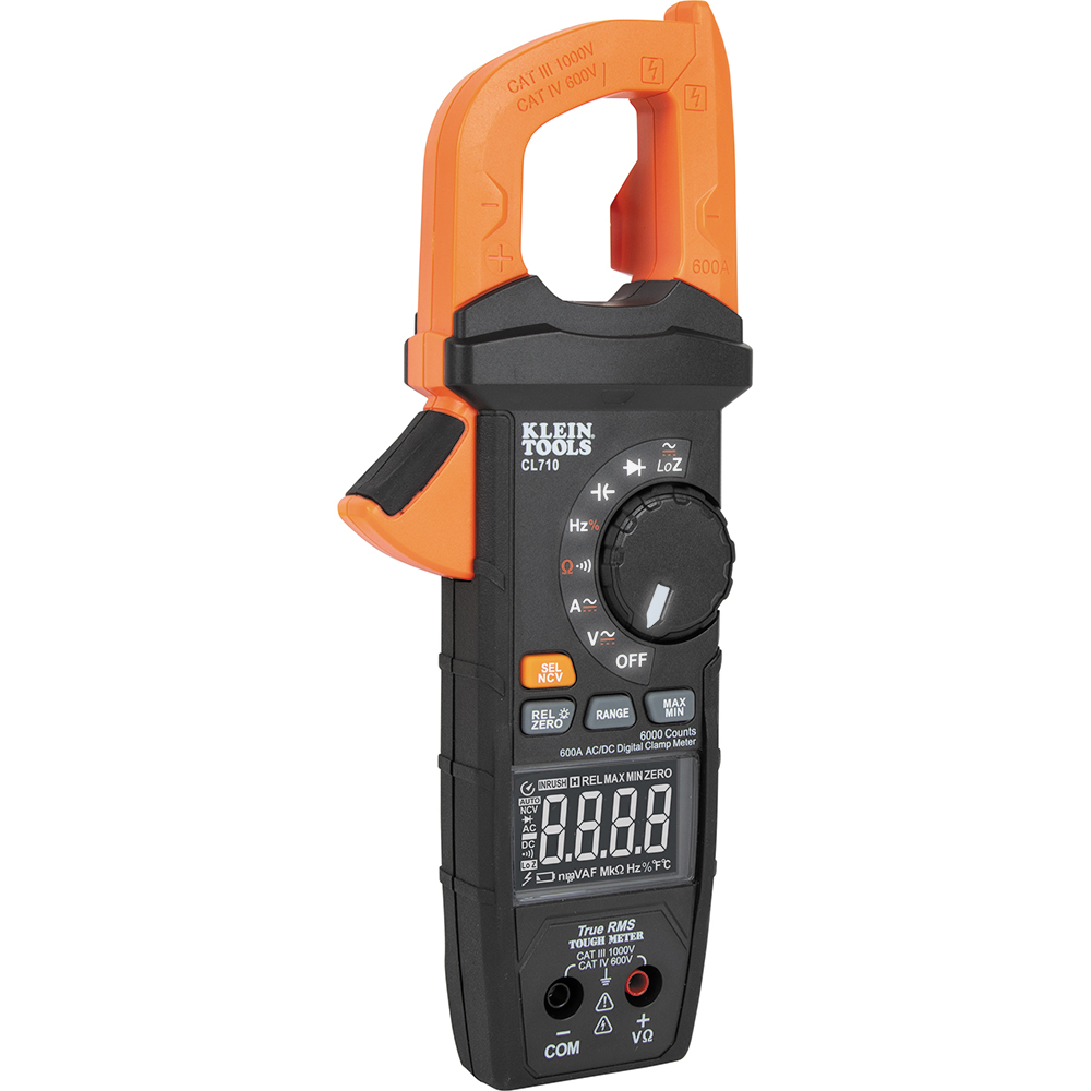 Klein 600A AC/DC Auto-Ranging TRMS Clamp Meter # CL710