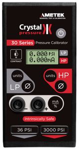 Crystal 30 Series Dual-Sensor Pressure Calibrator, 36 PSI/3,000 PSI # IS33-36/3000