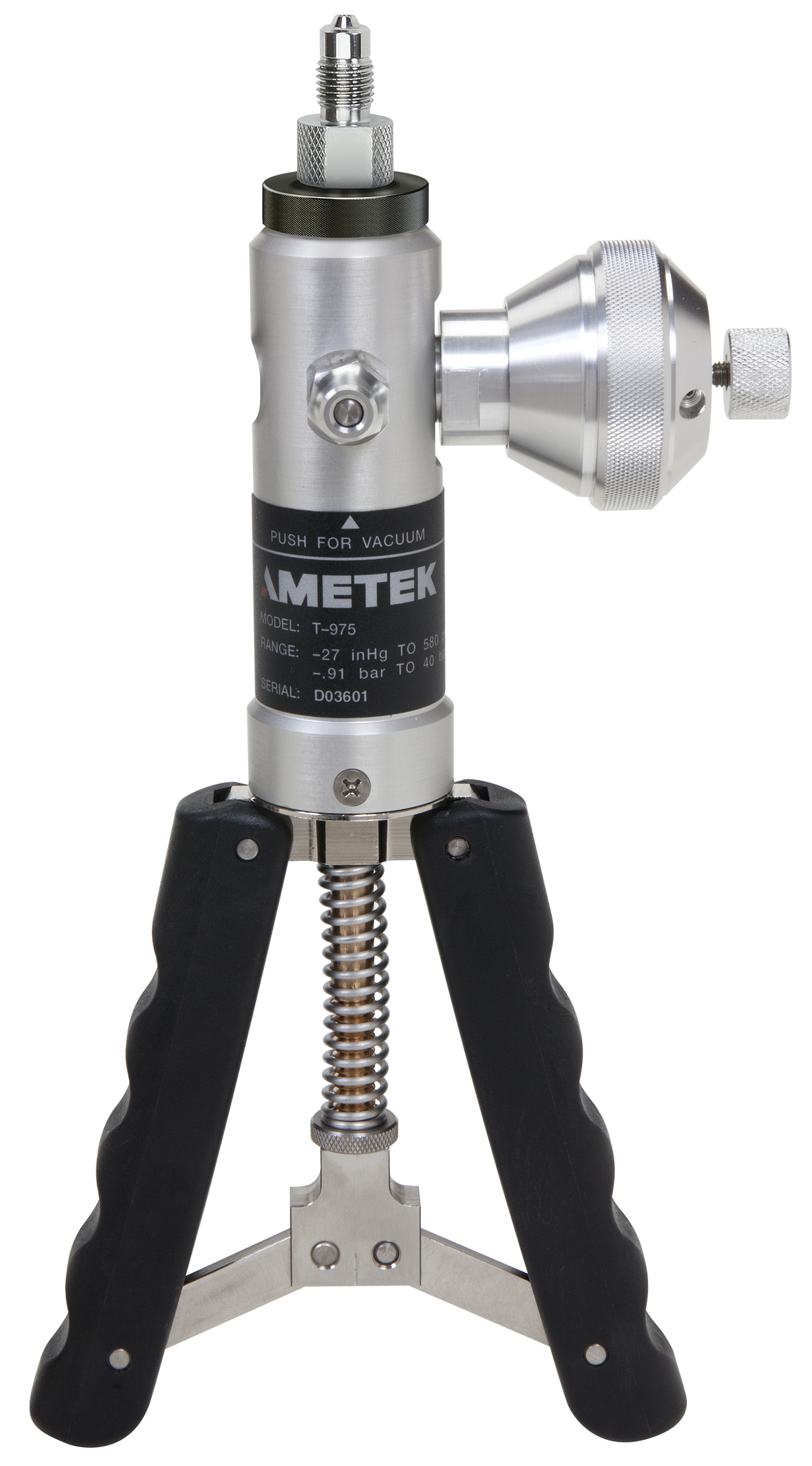 Crystal T-960 Pneumatic Hand Pump, 0 to 30 PSI # T-960