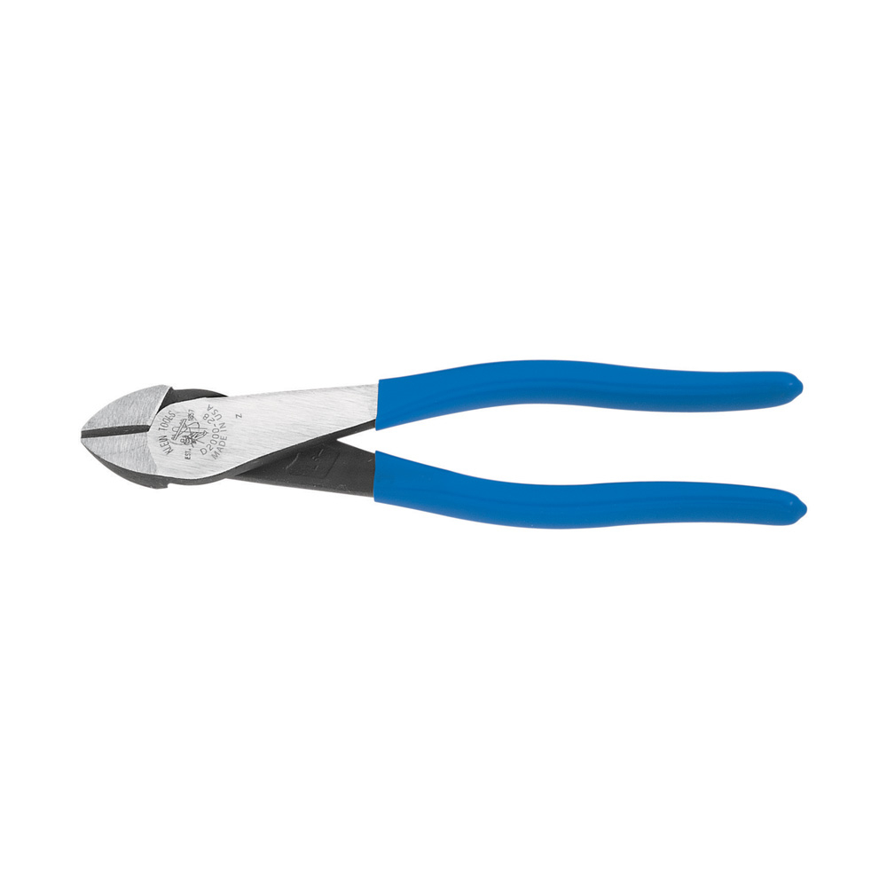 Klein Diagonal Cutting Pliers, Heavy-Duty, High-Leverage, 8-Inch # D2000-28