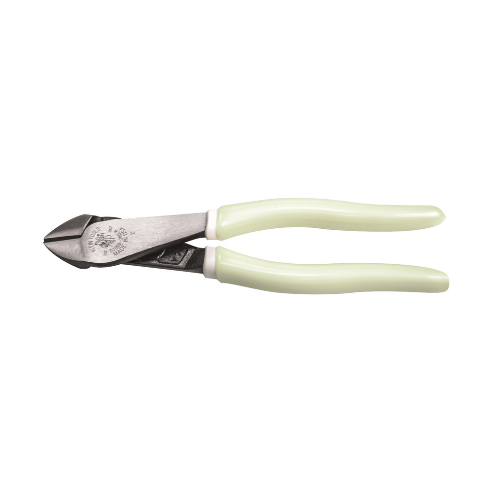 Klein Diagonal Cutting Pliers, High-Visibility, 8-Inch # D200028GLW