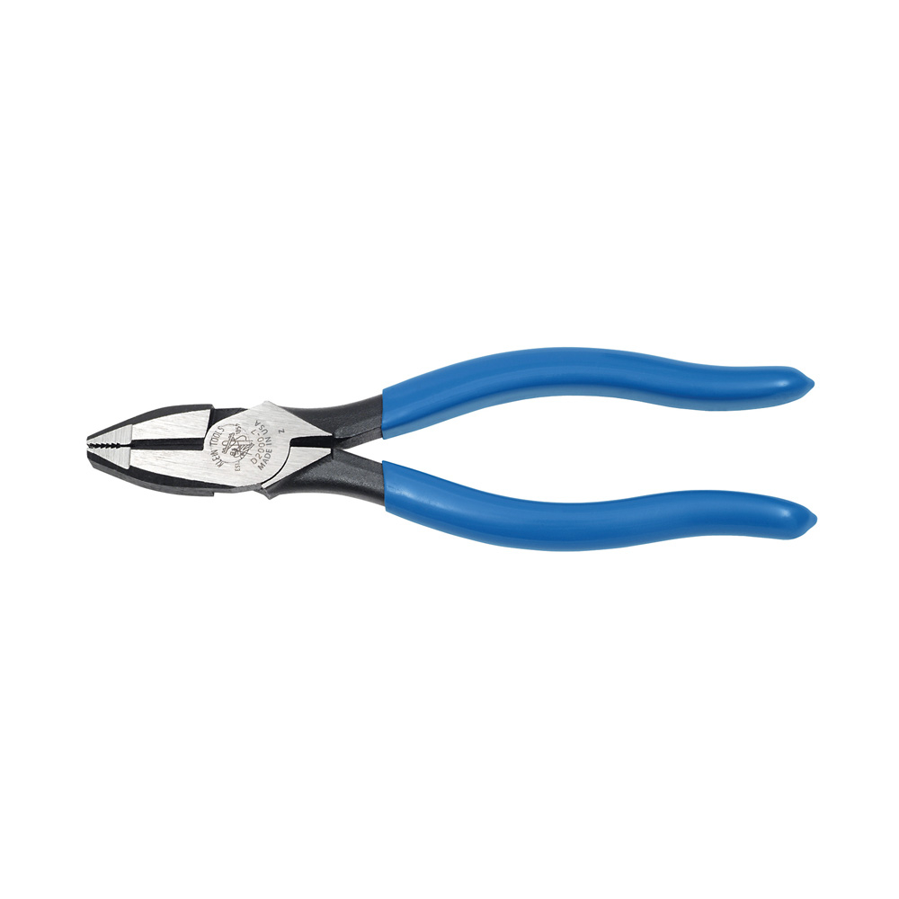 Klein Lineman's Pliers, Heavy-Duty Side Cutting, 7-Inch # D2000-7
