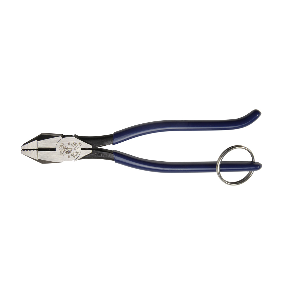 Klein Ironworker's Pliers with Tether Ring # D201-7CSTT