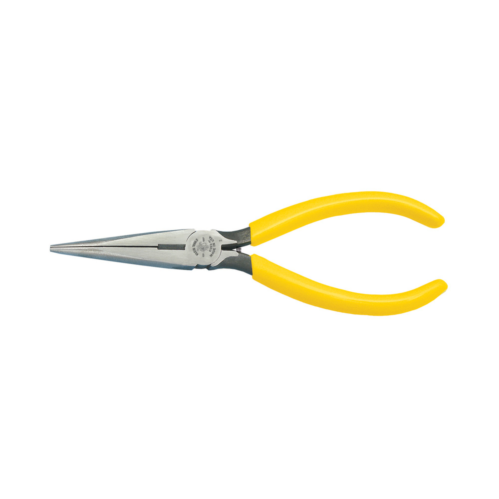 Klein Pliers, Needle Nose Side-Cutters with Spring, 7-Inch # D203-7C