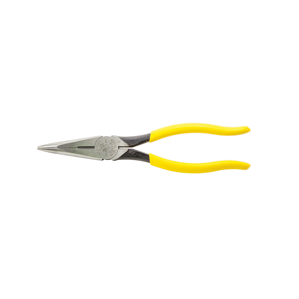 Klein Pliers, Needle Nose Side-Cutters, 8-Inch # D203-8