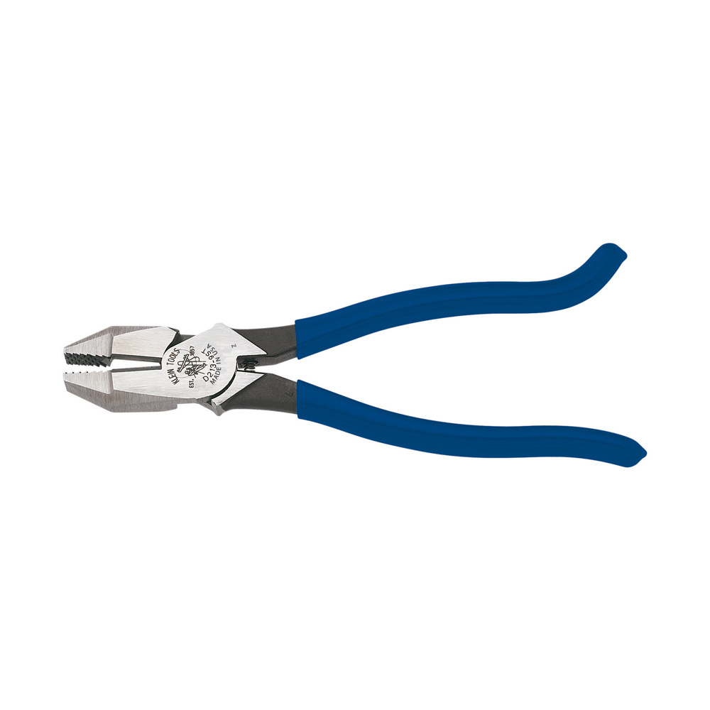 Klein High-Leverage Ironworker's Pliers # D213-9ST
