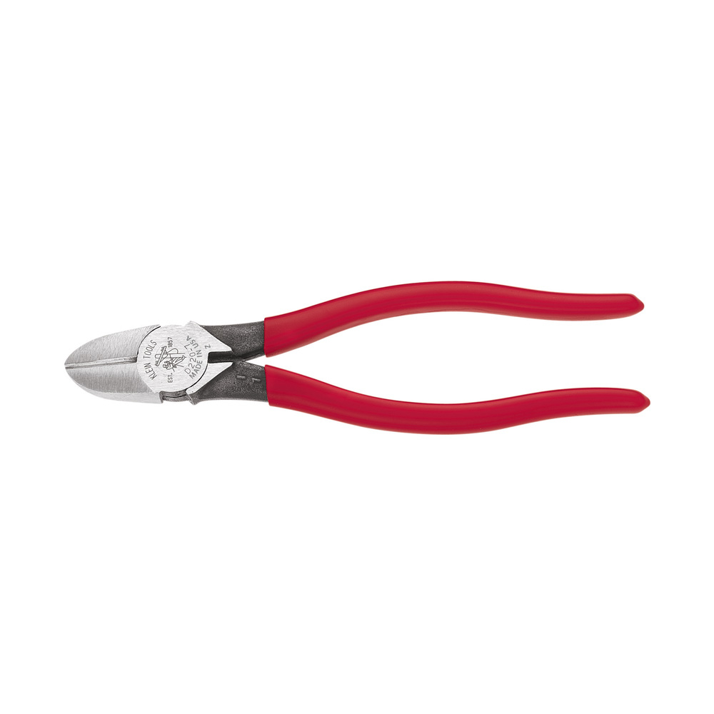 Klein Diagonal Cutting Pliers, Heavy-Duty, Tapered Nose, 7-Inch # D220-7