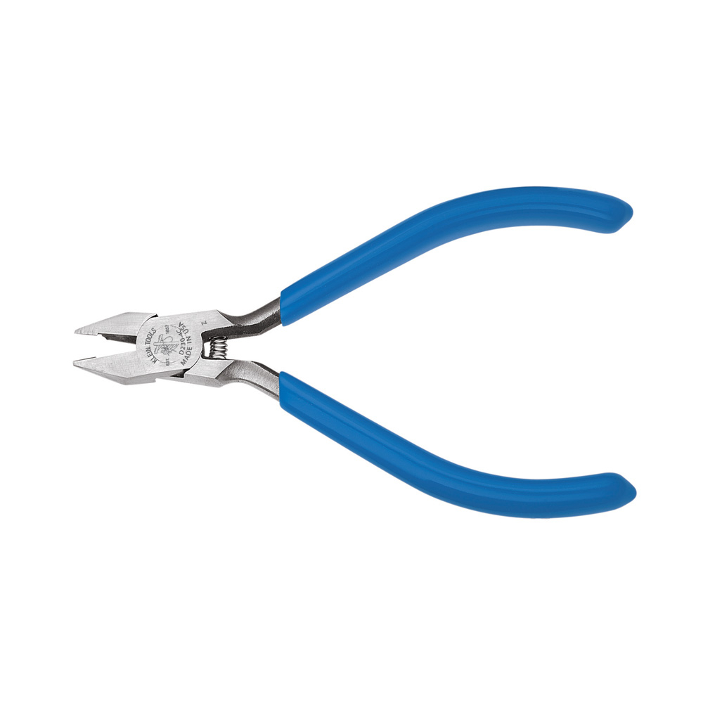 Klein Diagonal Cutting Pliers, Electronics Nickel Ribbon Wire Cutter, 4-Inch # D230-4C