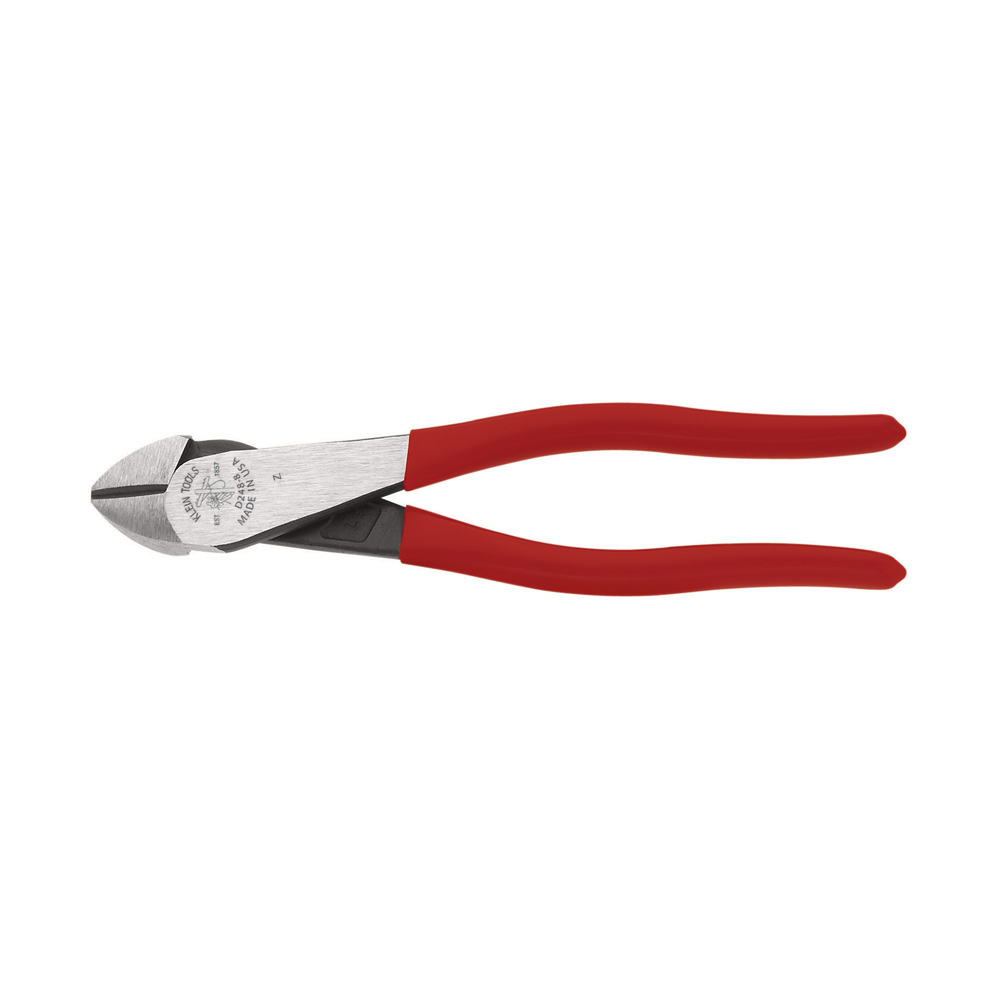 Klein Diagonal Cutting Pliers, Angled Head, Short Jaw, 8-Inch # D248-8