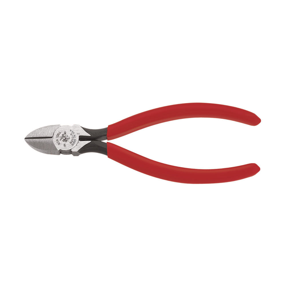 Klein Diagonal Cutting Pliers, Heavy-Duty, All-Purpose, 6-Inch # D252-6