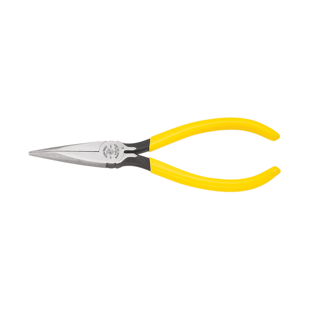 Klein Pliers, Standard Needle Nose Pliers, 6-Inch # D301-6