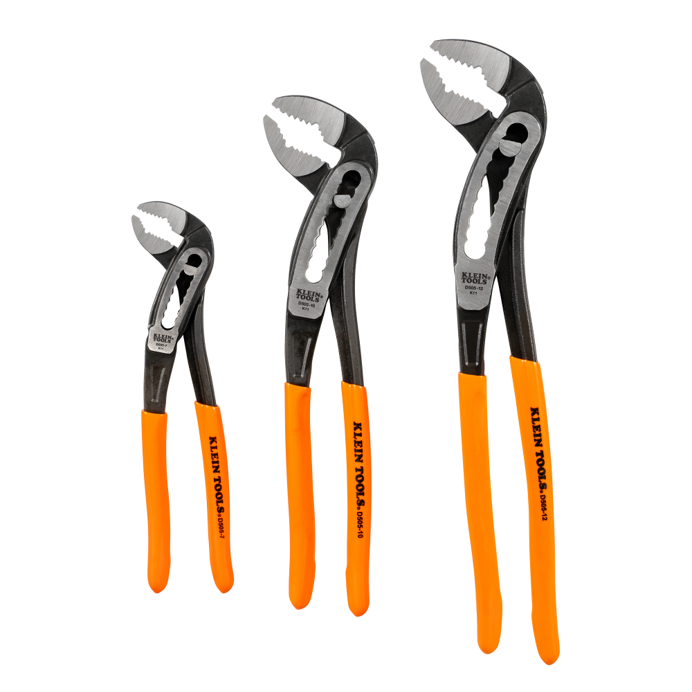 Klein Classic Klaw Pump Pliers Set, 3-Piece # D5053KIT
