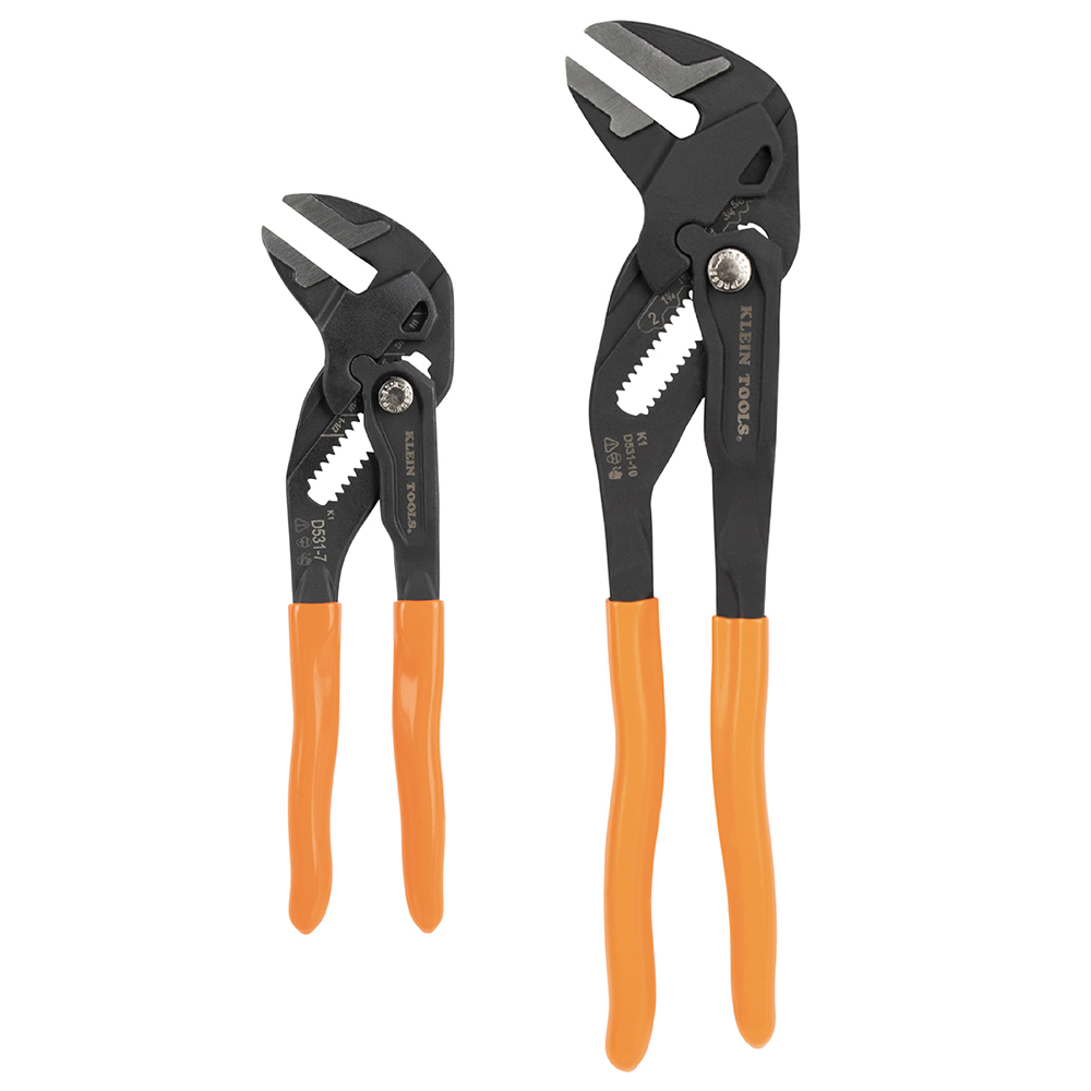 Klein Compact Plier Wrench Set, 2-Piece # D53102KIT