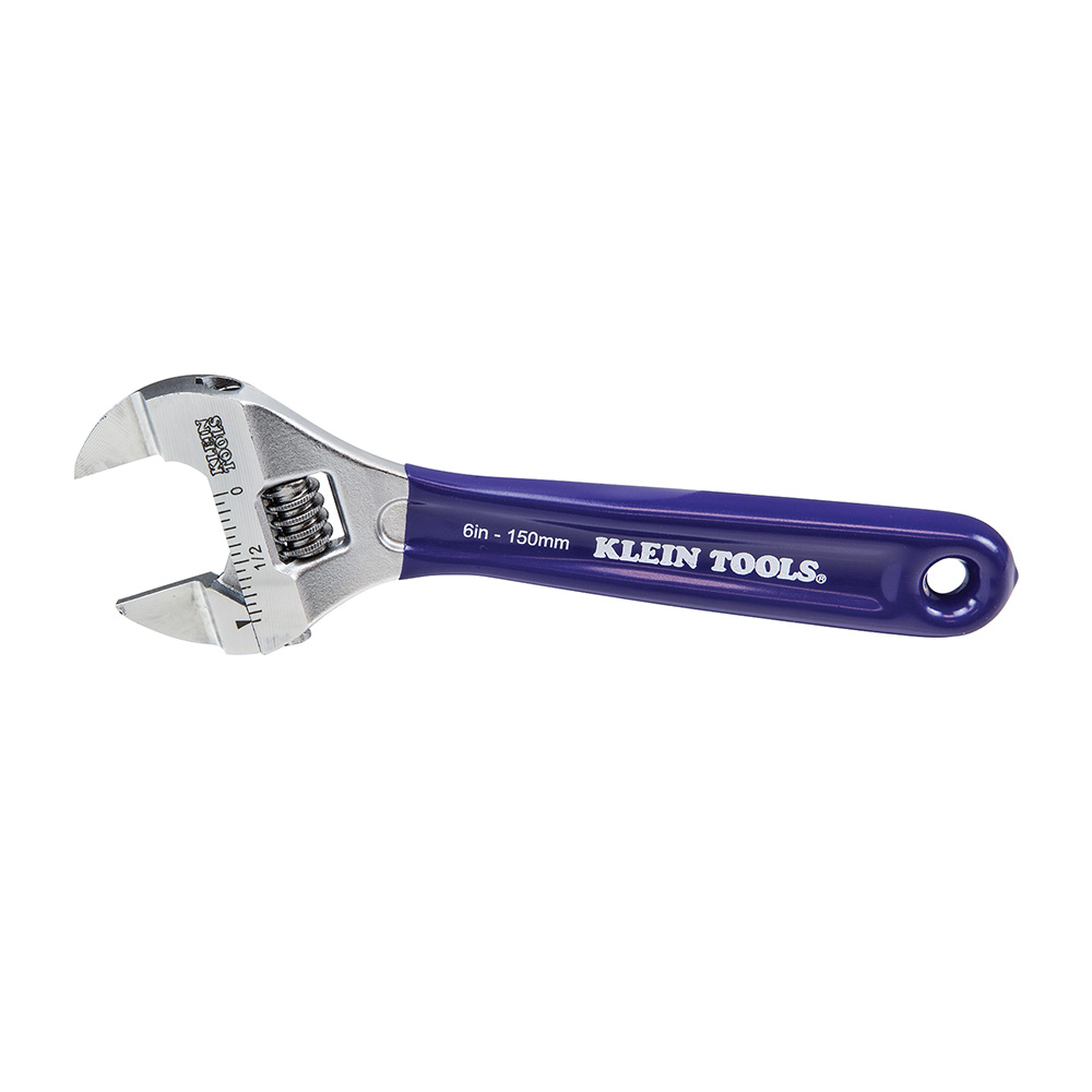 Klein Slim-Jaw Adjustable Wrench, 6-Inch # D86934