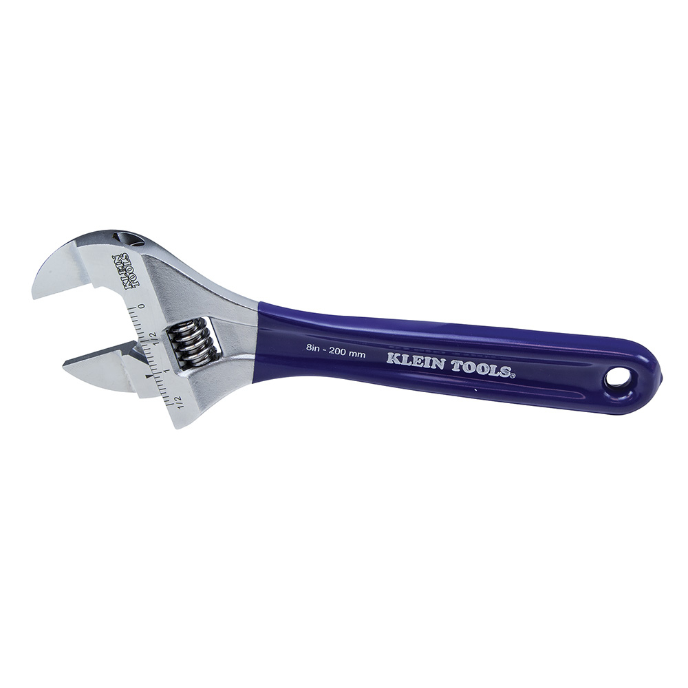 Klein Slim-Jaw Adjustable Wrench, 8-Inch # D86936