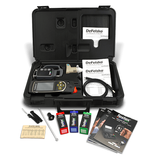 DeFelsko PosiTector Inspection Kit — Standard FT (Ferrous Thick-Coating Integral) with SPG Probe # KITFT1