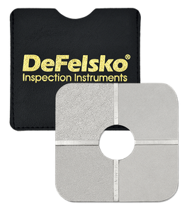 DeFelsko Surface Roughness Comparator - Shot Blast- 25, 40, 70, 100 micron # SRCMICSHOT