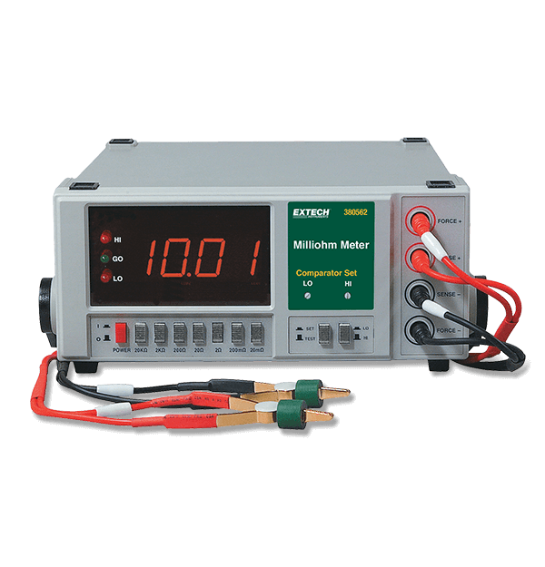 Extech 380562 Milliohm Meter 220 VAC # 380562