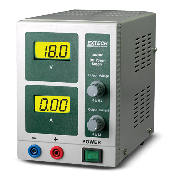 Extech 382202 Power Supply 0 to 18V # 382202