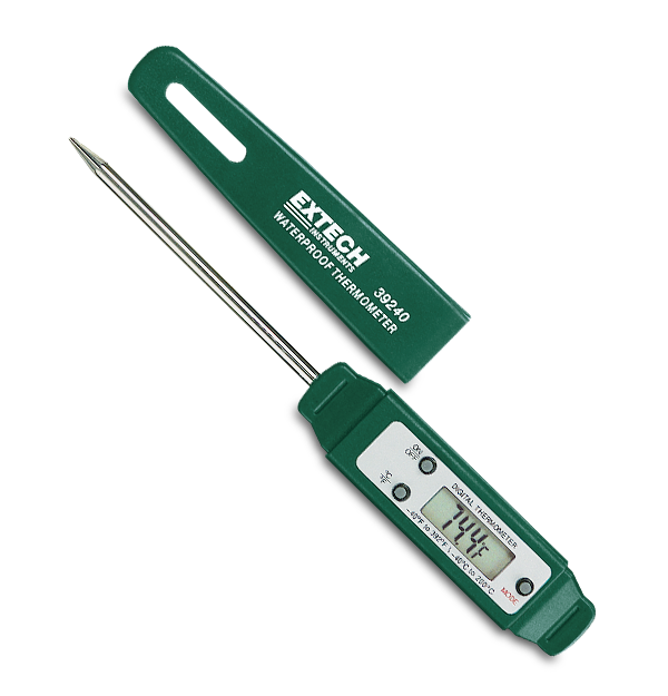 Extech 39240 Thermometer, Waterproof Stem Type # 39240