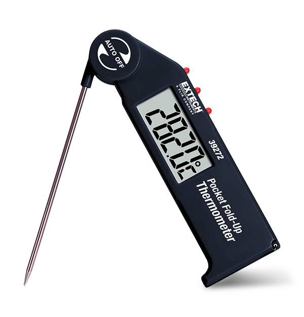 Extech 39272 Thermometer, Fold-Up Pocket Style # 39272