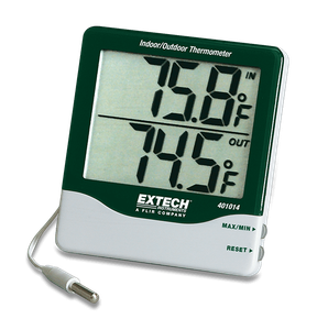 Extech 401014 Thermometer, Big Digit Indoor/Outdoor