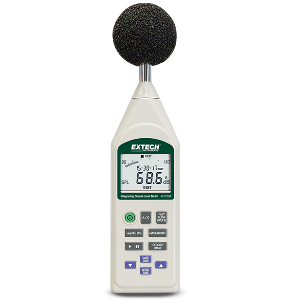 Extech 407780A Sound Level Datalogger, Integrating with USB Interface # 407780A