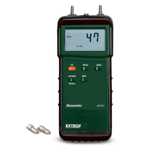 Extech 407910 Manometer, Heavy Duty Series # 407910