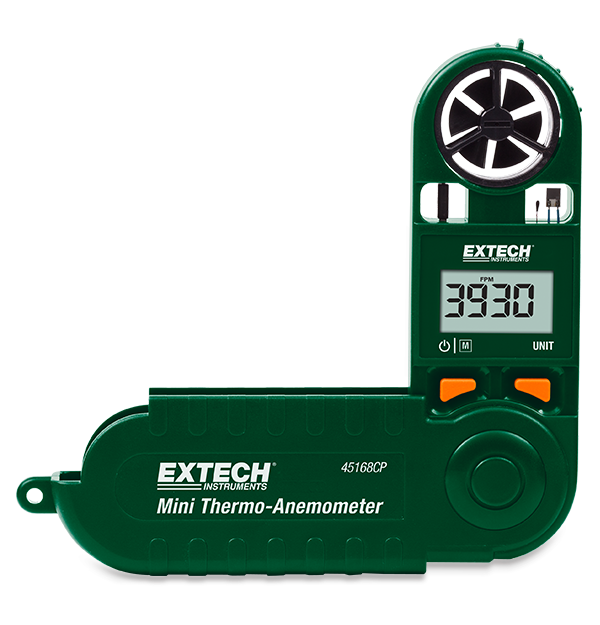 Extech 45168CP Thermo-Anemometer Mini with Compass # 45168CP