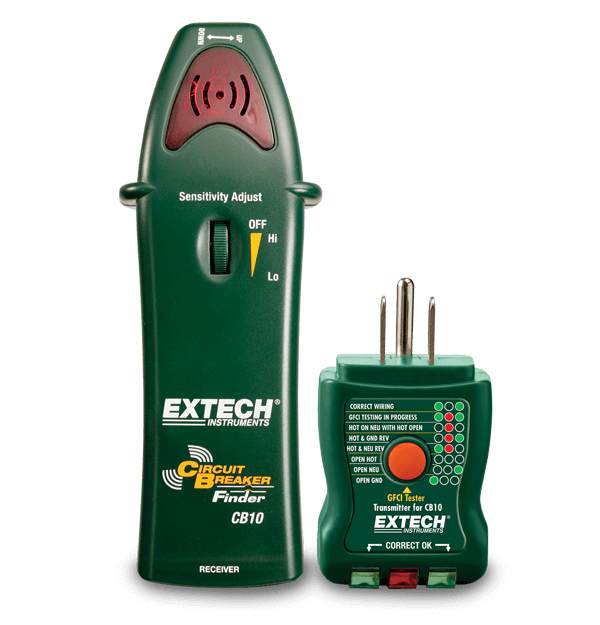Extech CB10-KIT Circuit Breaker Finder Kit # CB10-KIT